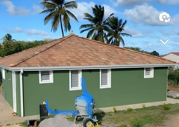 Rénovation de peinture extérieure Martinique